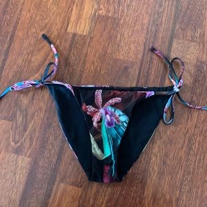 Hurley Tie Side Reversible Bikini Bottom
